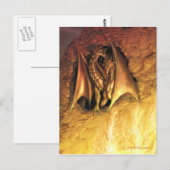 DragonFire Postcard Postkarte (Vorne/Hinten)