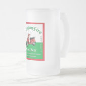 DragonFire Wurzel-Bier-Tasse Mattglas Bierglas (VorderseiteRechts)