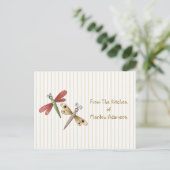 Dragonfis-Rezeptionskarten Postkarte (Stehend Vorderseite)