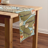 Dragonfis Water Lilies Marsh Art Nouveau Kurzer Tischläufer (Beispiel)