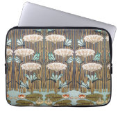 Dragonfis Water Lilies Marsh Art Nouveau Laptopschutzhülle (Vorderseite)