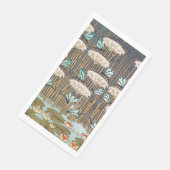 Dragonfis Water Lilies Marsh Art Nouveau Serviette (Ecke)