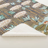 Dragonfis Water Lilies Marsh Art Nouveau Sherpadecke (3/4)