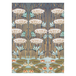 Dragonfis Water Lilies Marsh Art Nouveau Tischdecke