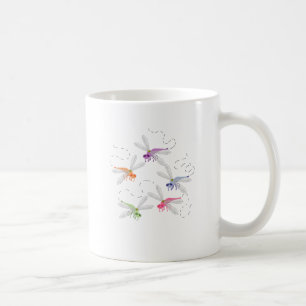 Dragonfis Whimsical Cartoon Art Kaffeetasse