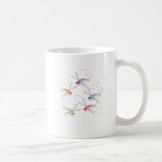 Dragonfis Whimsical Cartoon Art Kaffeetasse