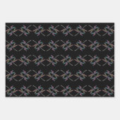Dragonfisches Wrapping Paper Flat Sheet Set 3 Geschenkpapier Set (Vorderseite 3)