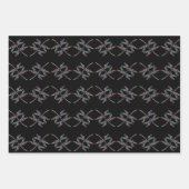 Dragonfisches Wrapping Paper Flat Sheet Set 3 Geschenkpapier Set (Vorderseite 2)