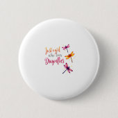Dragonflies Animals Women Gift Idea Dragonfly (2) Button (Vorderseite)