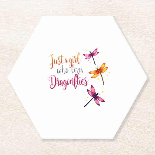 Dragonflies Animals Women Gift Idea Dragonfly (2) Untersetzer (Vorderseite)