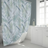 Dragonflies-Blues Duschvorhang