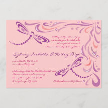 DRAGONFLIES B'nai Mitzvah Einladung