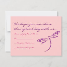 DRAGONFLIES B'nai Mitzvah Einladung