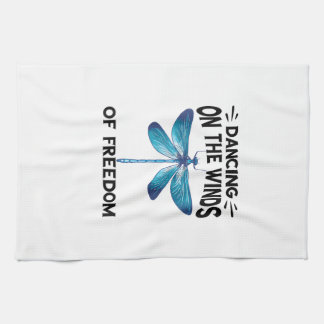 Dragonflies Dancing On The Winds Nature Insect Dra Geschirrtuch