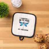 Dragonflies Dancing On The Winds Nature Insect Dra Topflappen (Oben Unten)