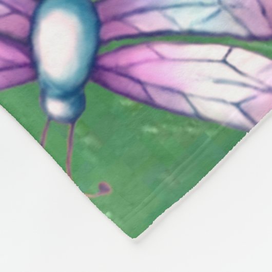 Dragonflies Fleecedecke (Ecke)