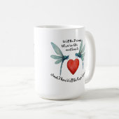 Dragonflies friendship quote funny BFF old senile Kaffeetasse (VorderseiteRechts)