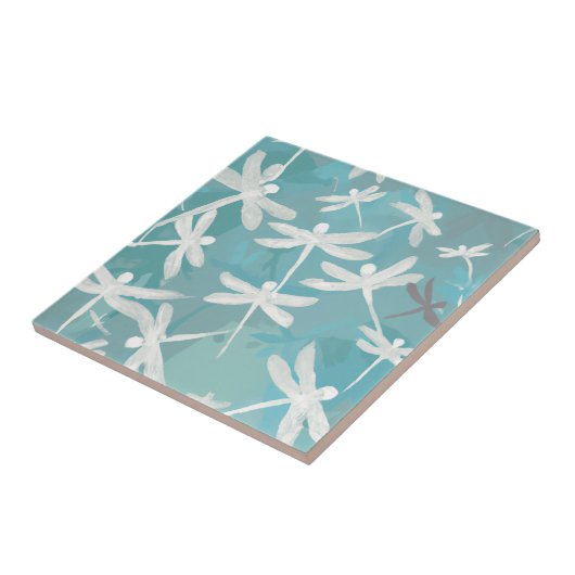 Dragonflies Keramik Tile Fliese (Seite)