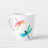Dragonflies Latte-Tasse Milchtasse (Linke Ecke)