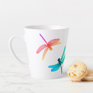 Dragonflies Latte-Tasse Milchtasse