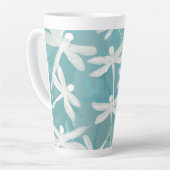 Dragonflies Latte-Tasse Milchtasse (Linke Ecke)