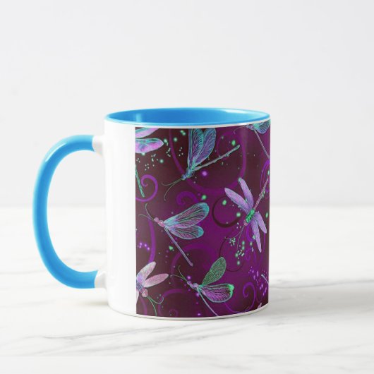 Dragonflies Lila Dreams 11oz Combo Tasse (Links)