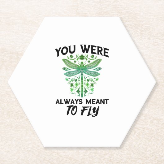 Dragonflies Nature Insect bedeutet immer Fliegen z Untersetzer (Vorderseite)