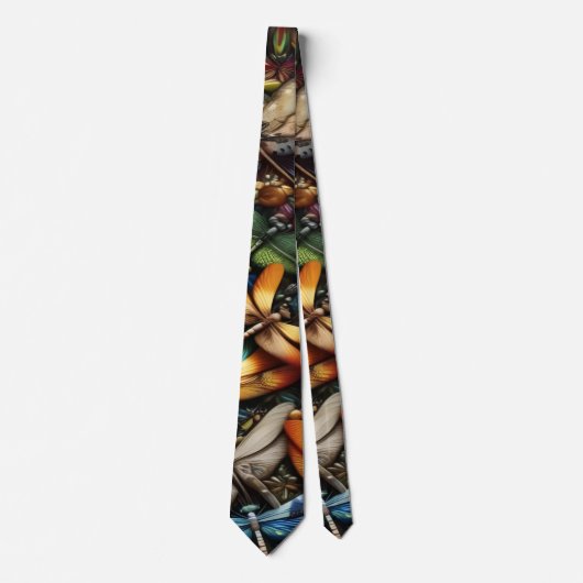 Dragonflies Neck Tie Krawatte (Vorderseite)