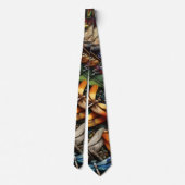 Dragonflies Neck Tie Krawatte (Rückseite)