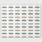 Dragonflies Paper Wrap Geschenkpapier (Flach)