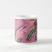 Dragonflies Pink Fizz Kaffeetasse (Mittel)