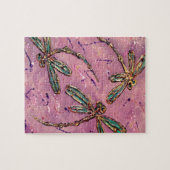 Dragonflies Pink Fizz Puzzle (Horizontal)