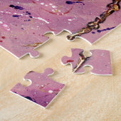 Dragonflies Pink Fizz Puzzle (Seite)