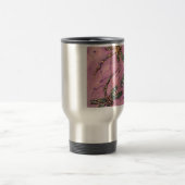Dragonflies Pink Fizz Reisebecher (Mittel)