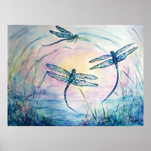 Dragonflies Poster (Vorne)