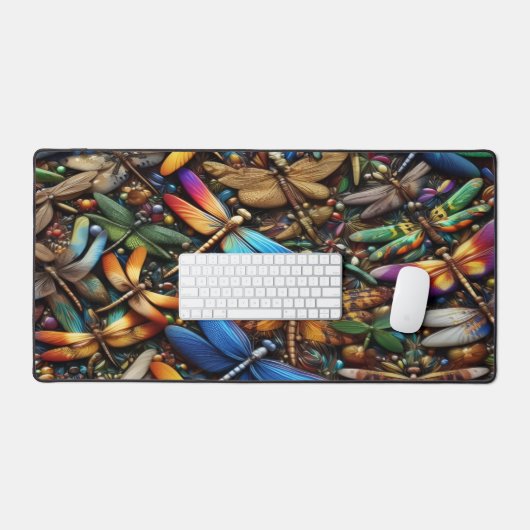 Dragonflies Schreibtischunterlage (Tastatur & Maus)