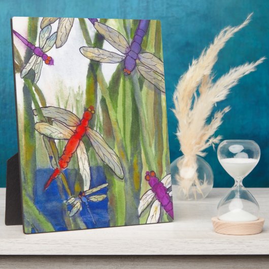 Dragonflies Summer Fotoplatte (Seite)