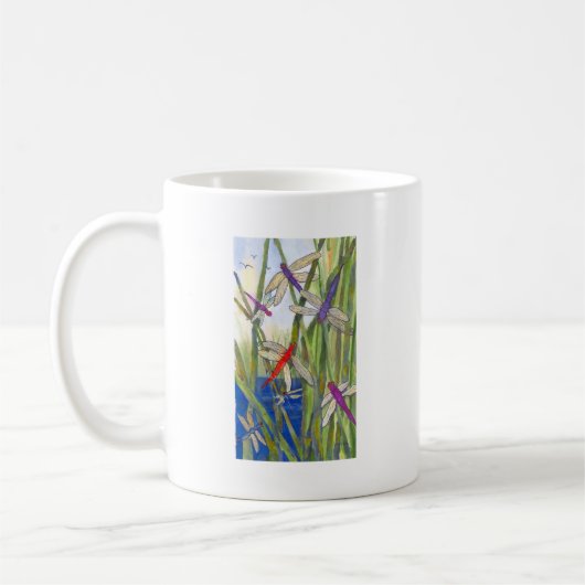 Dragonflies Summer Kaffeetasse (Links)