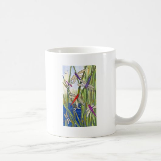 Dragonflies Summer Kaffeetasse (Rechts)