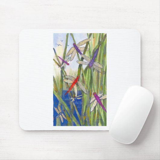 Dragonflies Summer Mousepad (Mit Mouse)