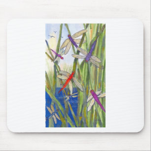 Dragonflies Summer Mousepad