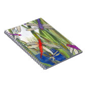 Dragonflies Summer Notizblock (Rechte Seite)