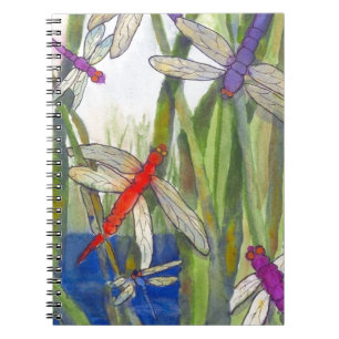 Dragonflies Summer Notizblock