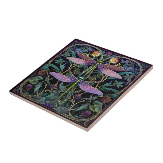 Dragonflies-Tile (Sumpfkollektion) Fliese (Seite)