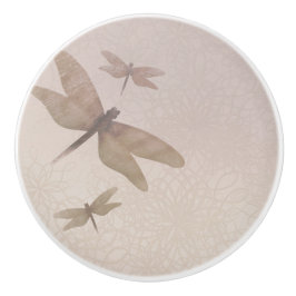 Dragonflies Vintag Dragonfly Chic Elegante Custom Keramikknauf