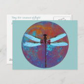 Dragonflight Postkarte (Vorne/Hinten)