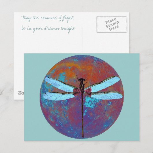 Dragonflight Postkarte (Vorne/Hinten)