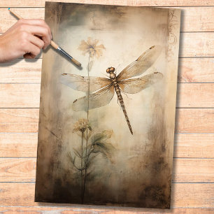 Dragonfly 1 Decoupage Seidenpapier