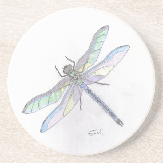 DRAGONFLY-Achterbahn Getränkeuntersetzer (Vorne)