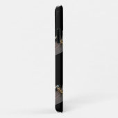 Dragonfly Air Force - Schwarzes Design Case-Mate iPhone Hülle (Hinten/Rechts)